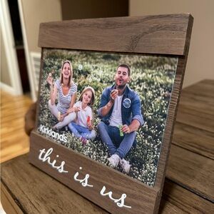 Kirkland 5x7 “This Is Us” Wooden Picture Frame